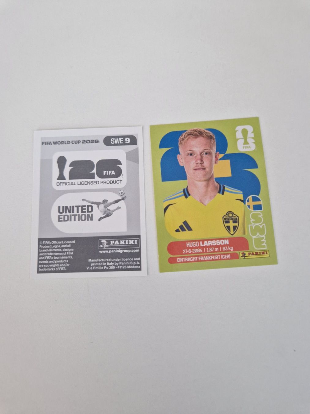 Panini Cartes à collectionner: Panini Sticker SWE9 – Neuf (Voir description) à Stüsslingen par white_angel86