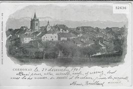 Cossonay - Vue generale
