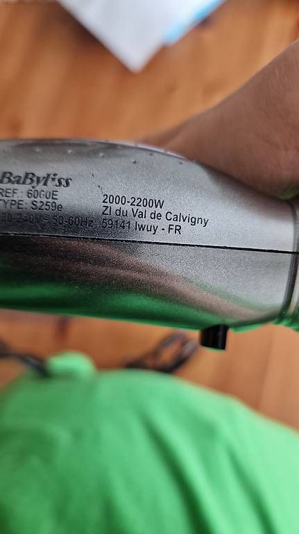 Föhn: BaByliss Haartrockner – Gebraucht aus Zürich von ali_5cww 3