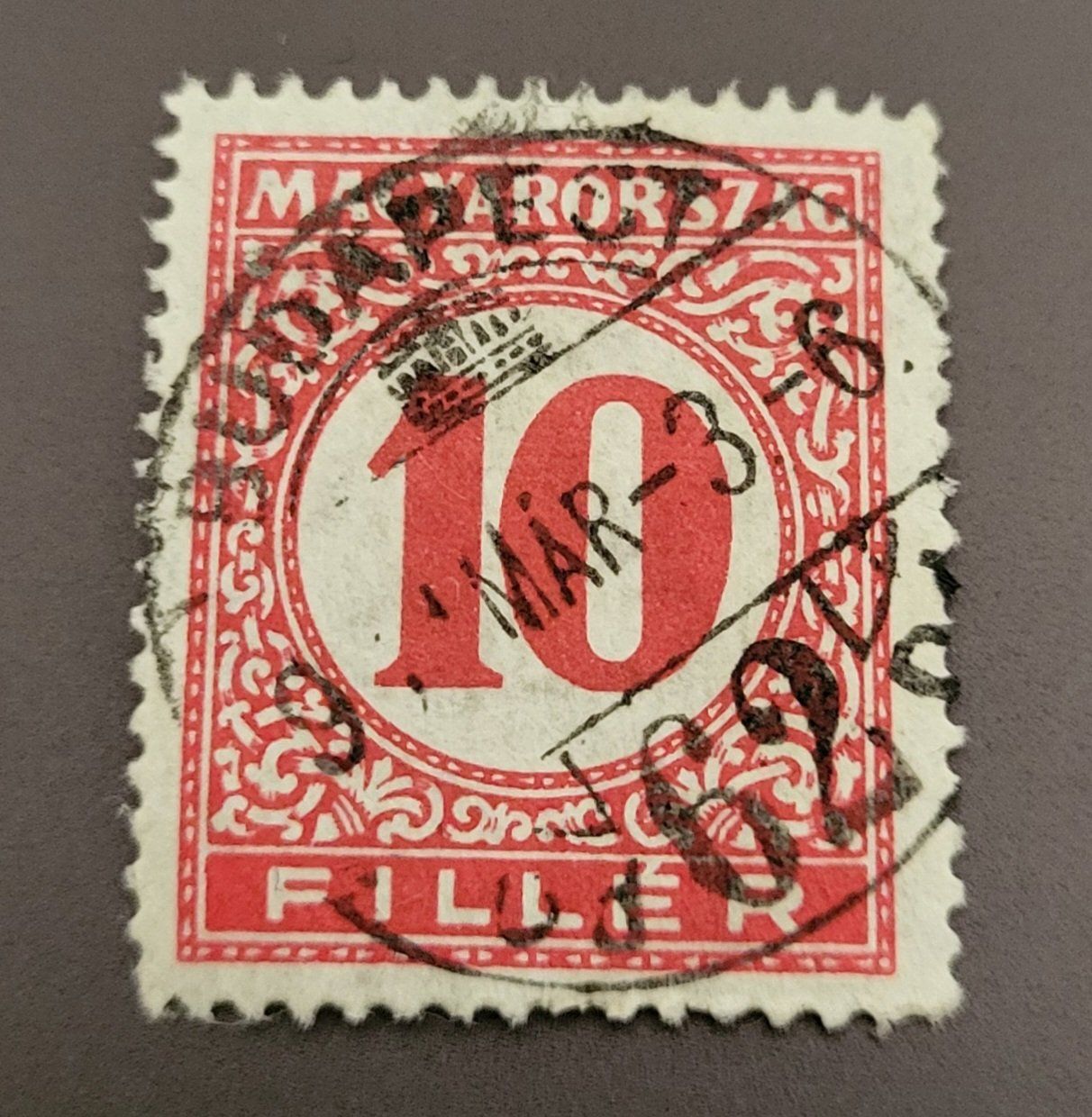 Tutti i francobolli: Ungarn alte briefmarke – Usato da St Gallen venduto da Stampsalshobby