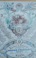 RAR Almanach de Cabinet Lithographie Wandkalender 1845 1785