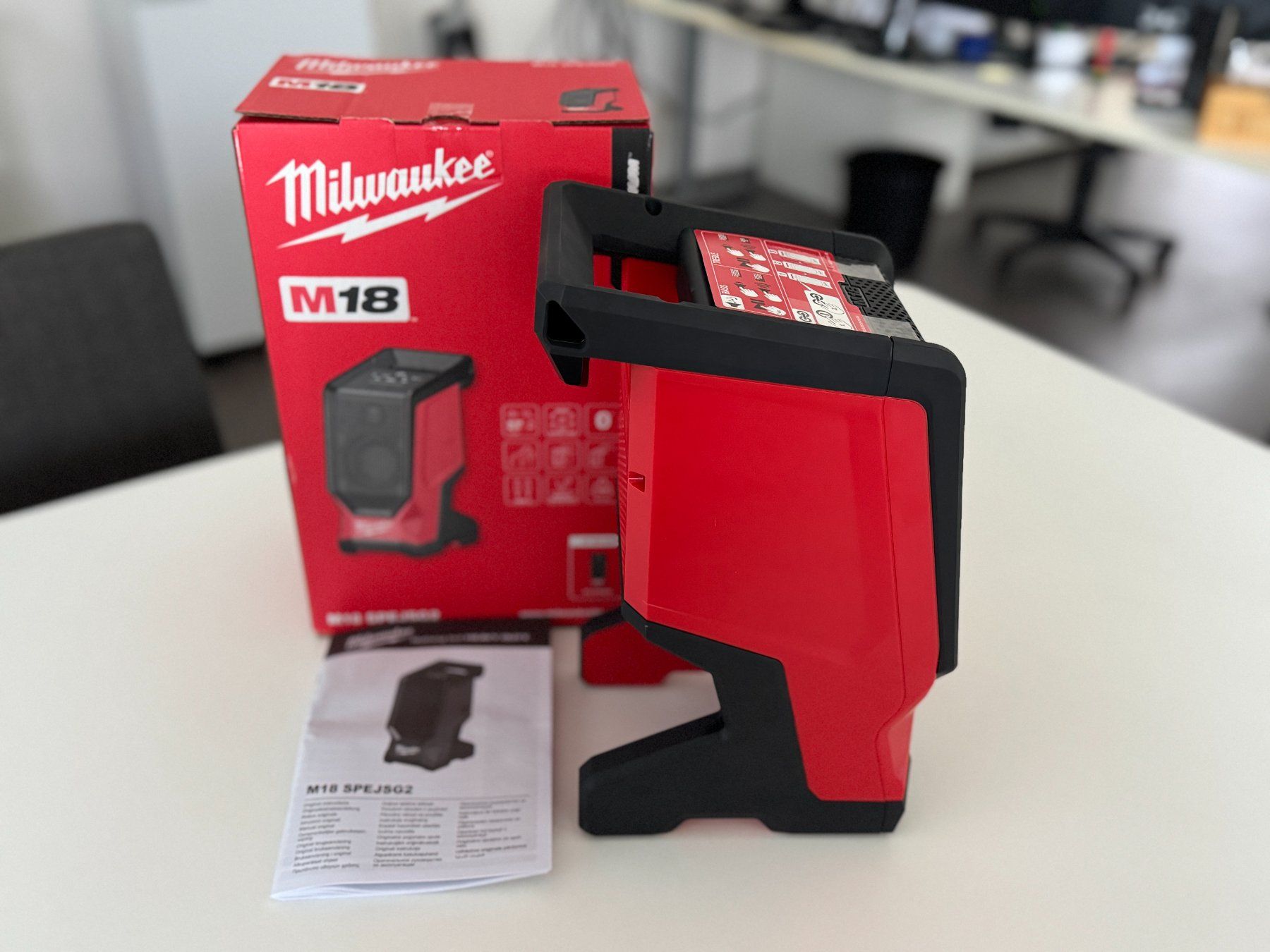 Milwaukee Casse acustiche: Milwaukee Baustellenlautsprecher M18 SPEJSG2 – Nuovo e nell'imballaggio originale da Kriessern venduto da schwedenstahl_fan 2