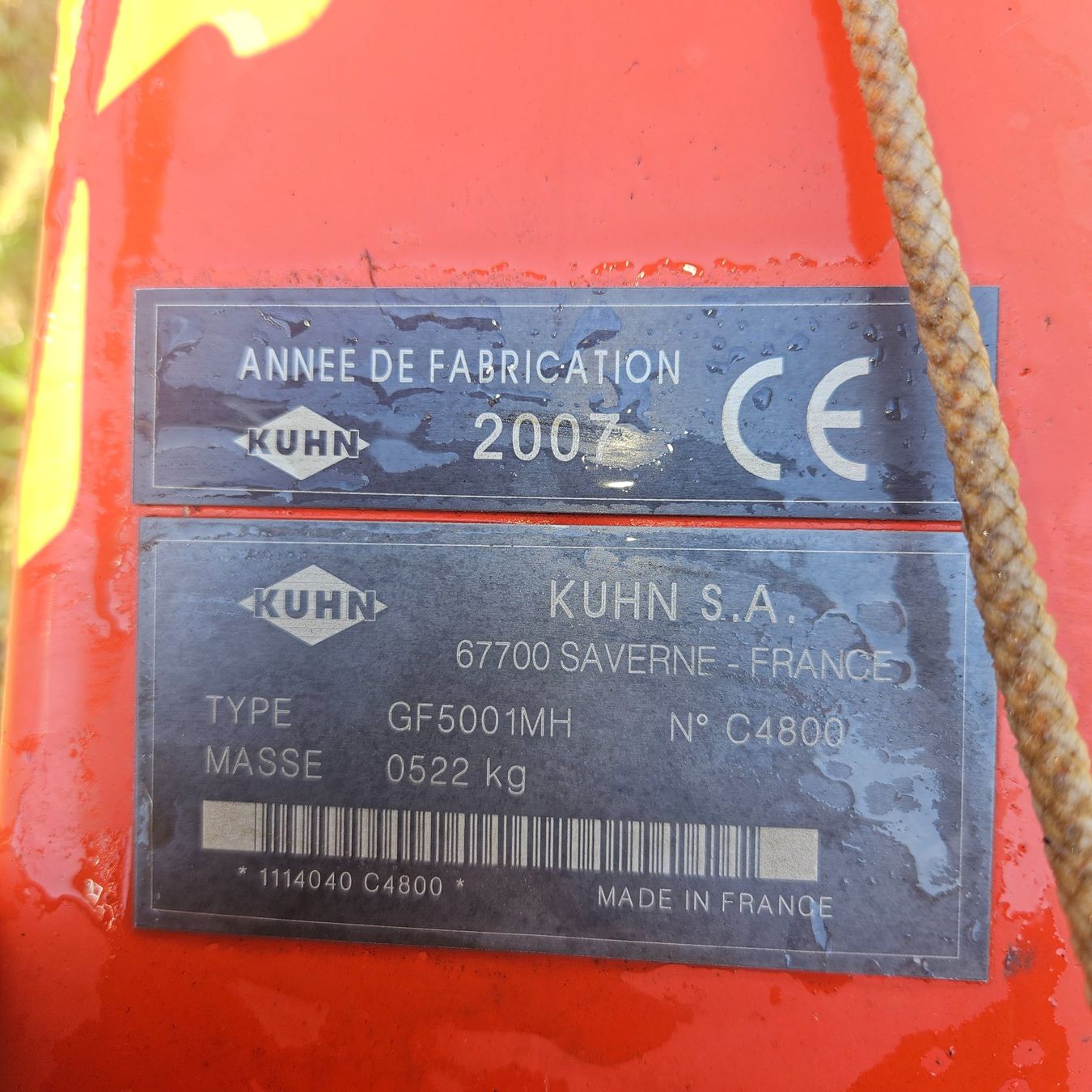 Toutes les machines: Kreiselheuer Kuhn – D'occasion à Röthenbach i. E. par Mh160 3