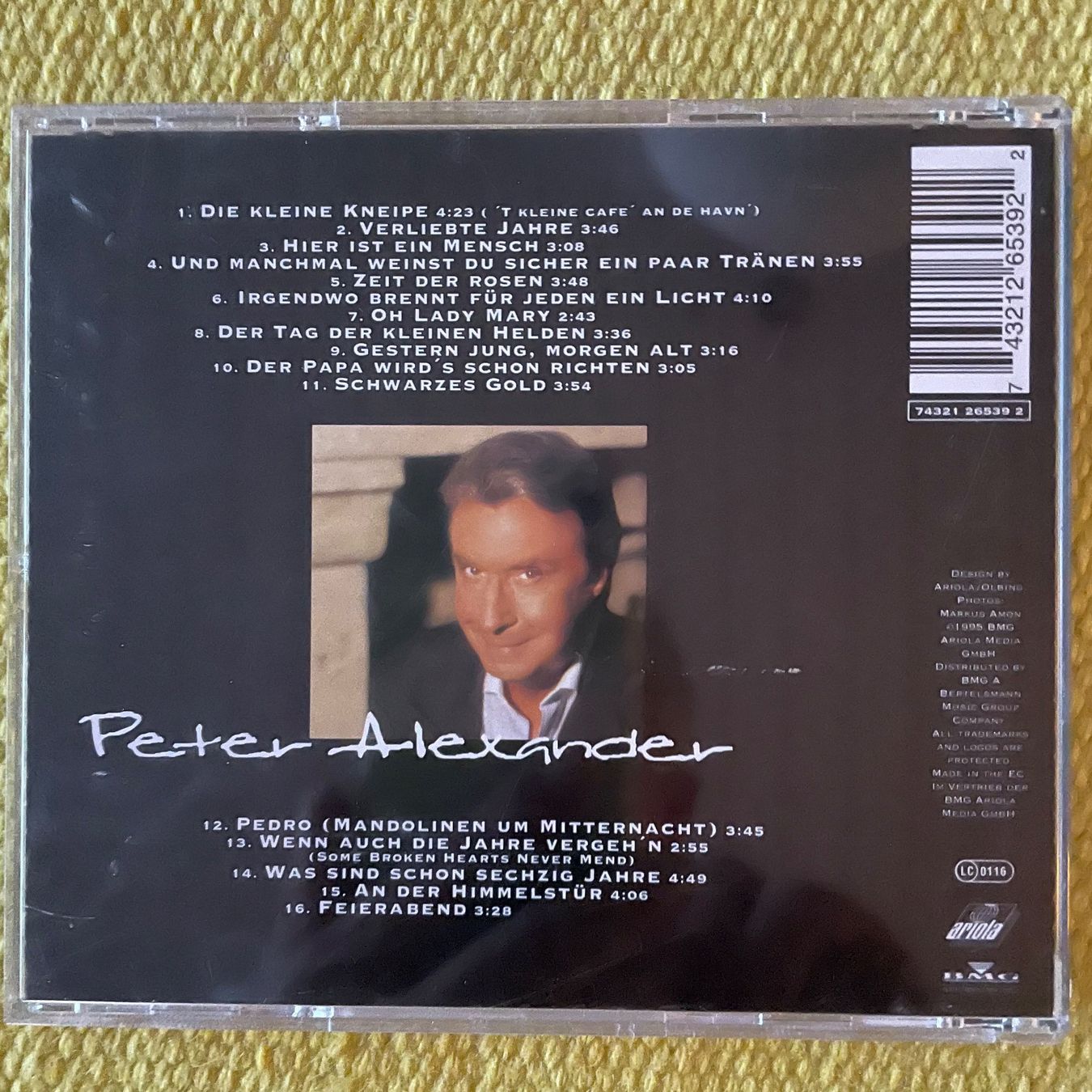 CD: PETER ALEXANDER-SEINE GRÖSSTEN ERFOLGE – Usato da Rorschacherberg venduto da CD-Roli 1