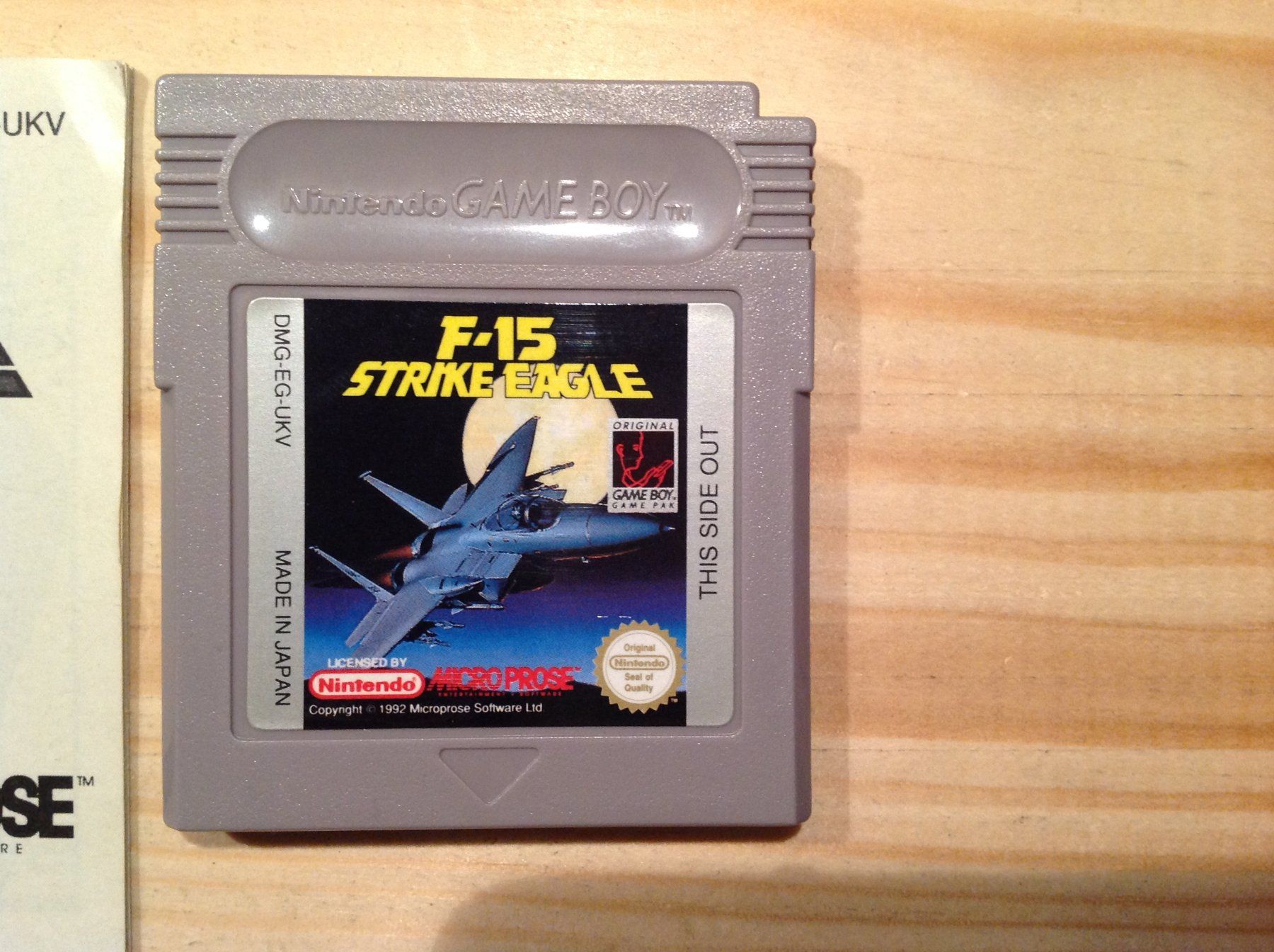 Nintendo Giochi: game boy nintendo - F15 Strike Eagle + instruction – Usato da Vuiteboeuf venduto da broticaire 1