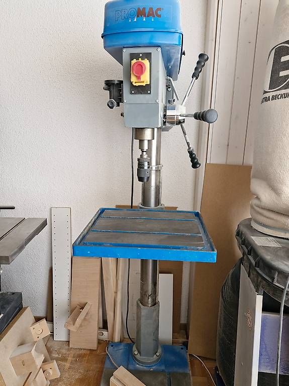 Promac Bohrmaschinen: Säulenbohrmaschine PROMAC – Gebraucht aus Oberuzwil von Drechselfaesi 1