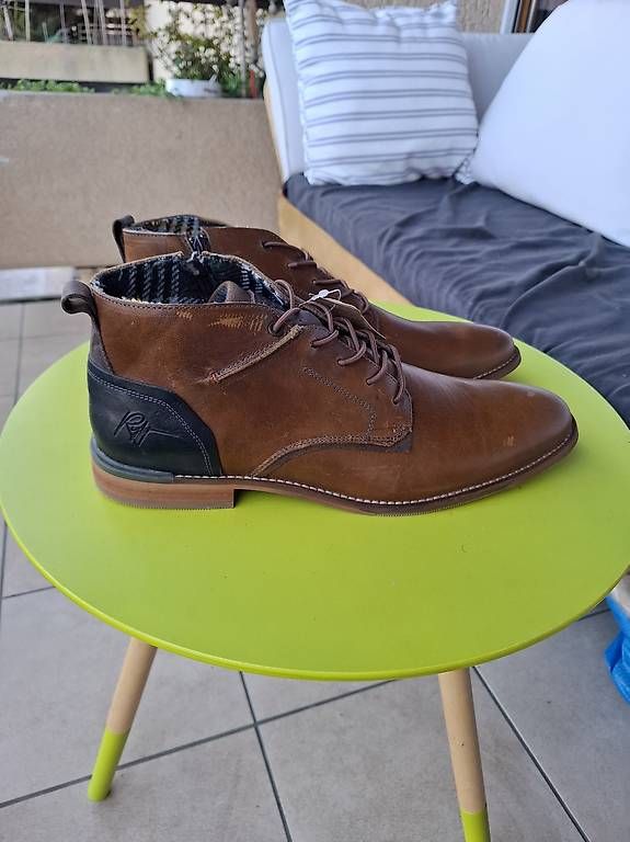 Herrenschuhe: Chaussures montantes cuir 46 – Gebraucht aus St-Sulpice VD von Infswitzerland 3