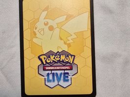 Pokémon Code Karte