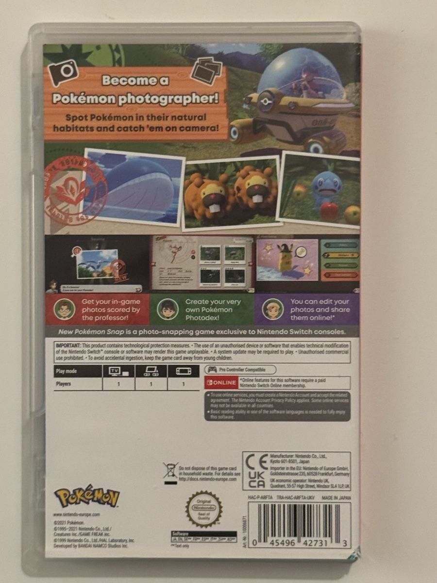 Nintendo Giochi: Pokemon Snap - Nintendo Switch – Usato da Zürich venduto da jabo22 1