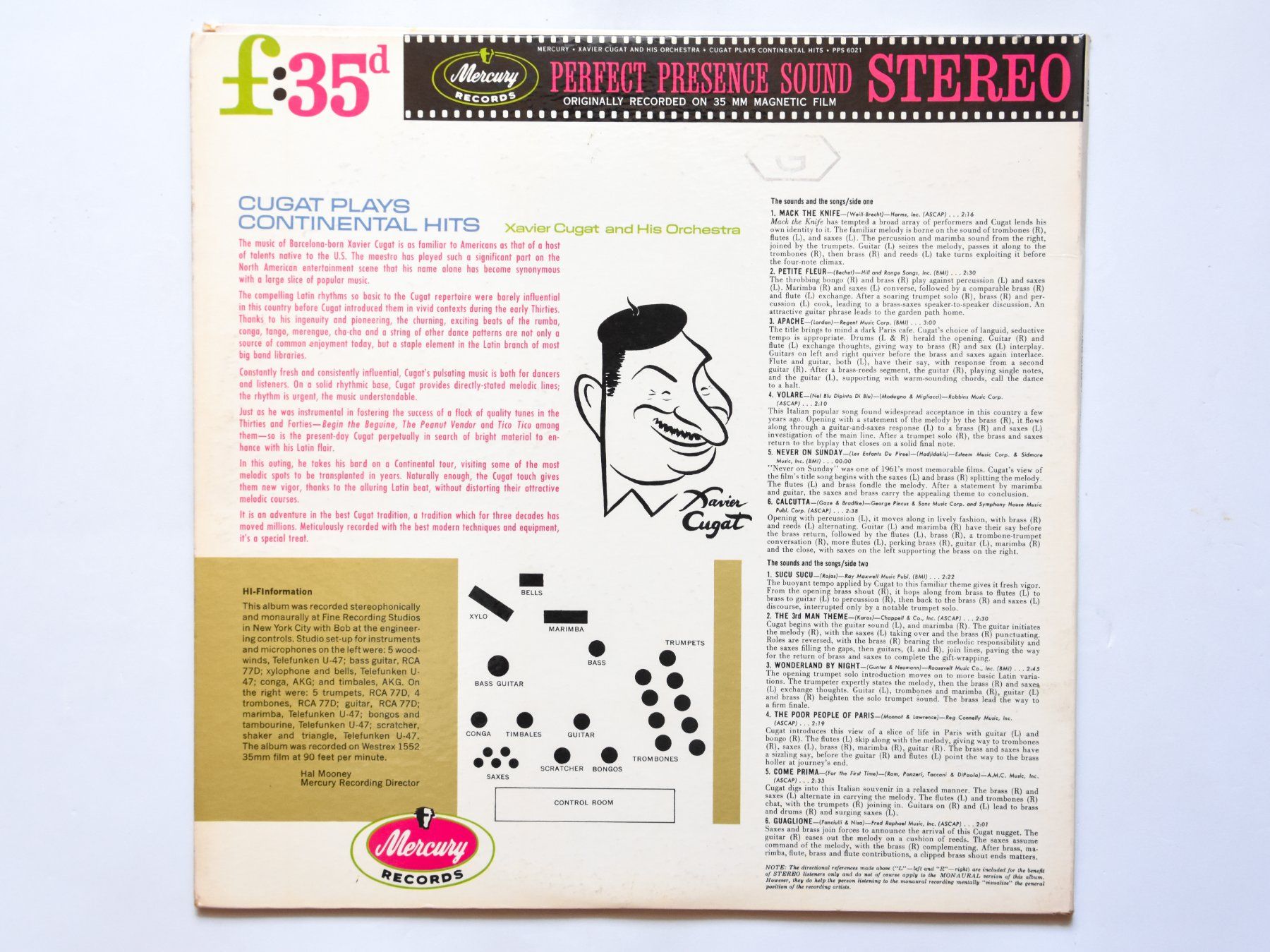 Dischi in vinile: Xavier Cugat - Cugat Plays Continental Hits – Usato da Belmont-sur-Yverdon venduto da ag97 1
