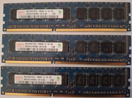 RAM hynix HMT351U7BFR8A-H9 T0 AB 1120, 4GB, 3 Stück