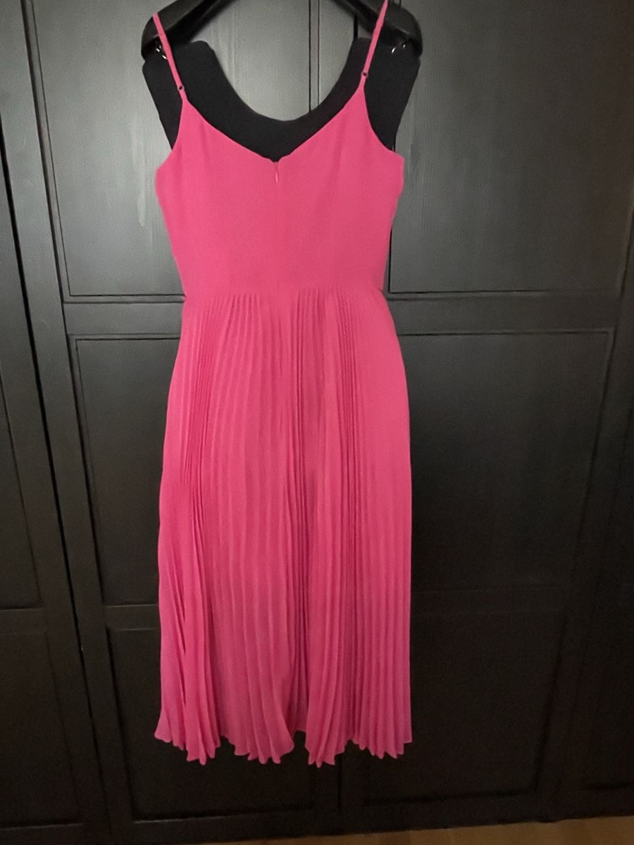 Vestiti: Sommerkleid in Pink mit Plissee Gr. S – Usato da Basel venduto da Mrs_Bee 2