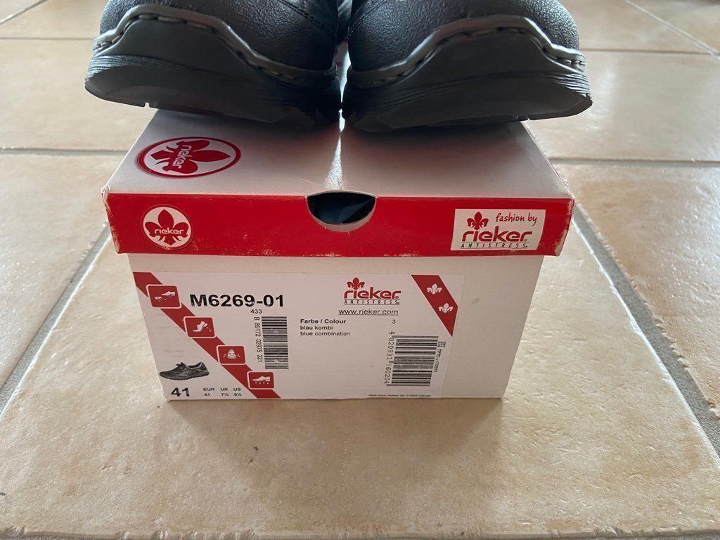 Rieker Damenschuhe: Neue Rieker Damen Halbschuhe Sneaker 41 – Neu und originalverpackt aus Beatenberg von nonnkari 1