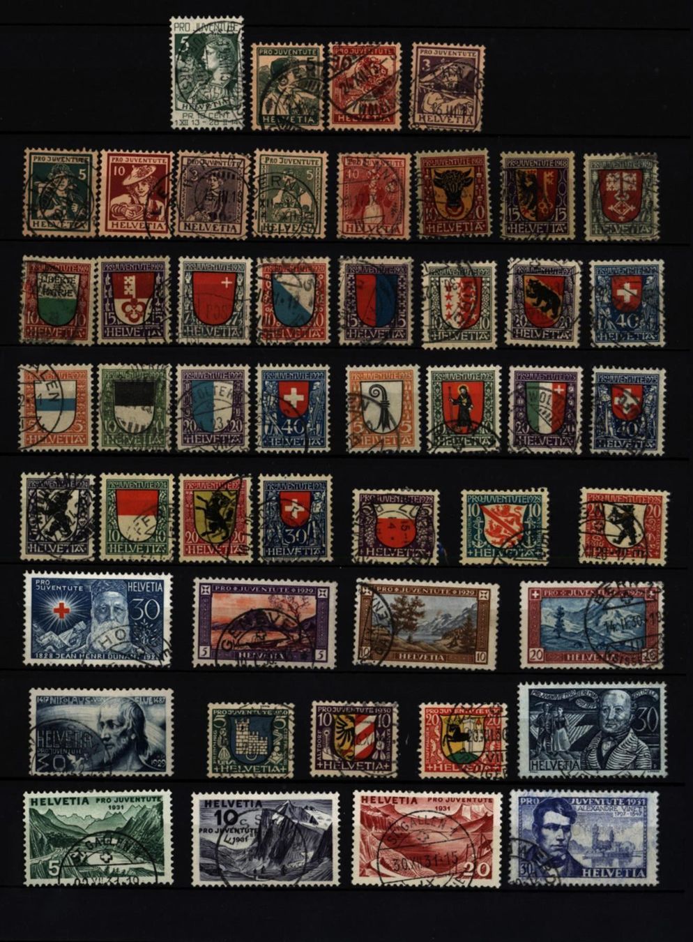 Alle Briefmarken: Pro Juventute Slg.-1978 +2 Blocks(PJ580) – Gebraucht aus Seuzach von Philahits