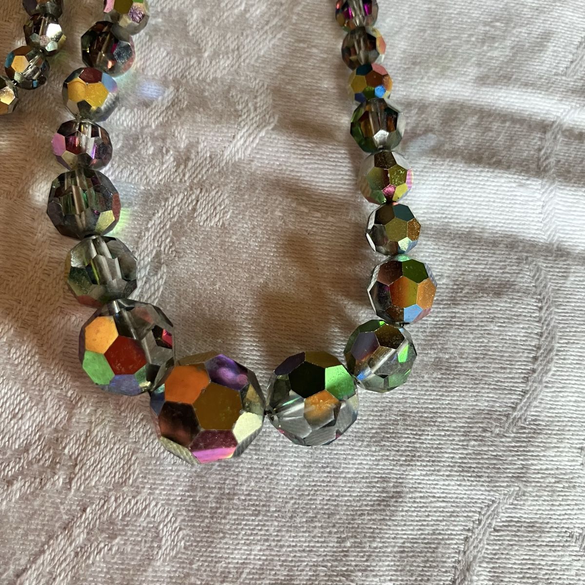 Catenine: Vintage Kette irisierend – Usato da Bassersdorf venduto da groovygremlin 1