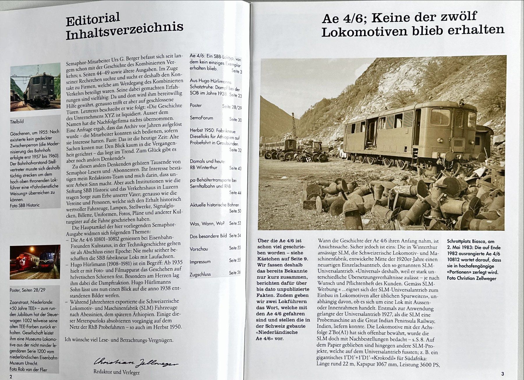 Riviste & Magazine: Semaphor Frühling 2008 – Nuovo e nell'imballaggio originale da Murgenthal venduto da View 1