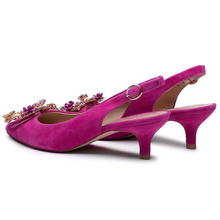 Scarpe da donna: Elegante Wildleder Pumps mit Steinbesatz Gr. 41 – Nuovo e nell'imballaggio originale da Chur venduto da Mity88 1