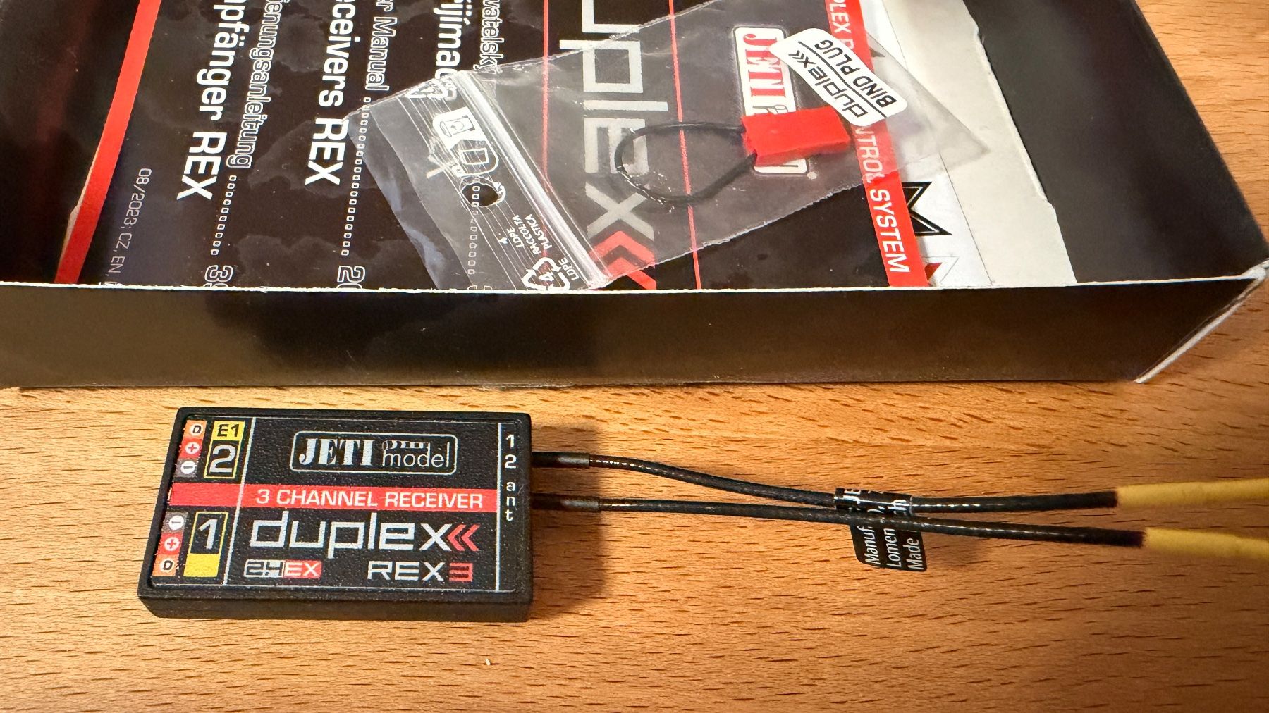 Jeti Récepteurs: Jeti duplex REX 3 2.4 GHz – D'occasion à Bertschikon (Gossau ZH) par swiss-bird