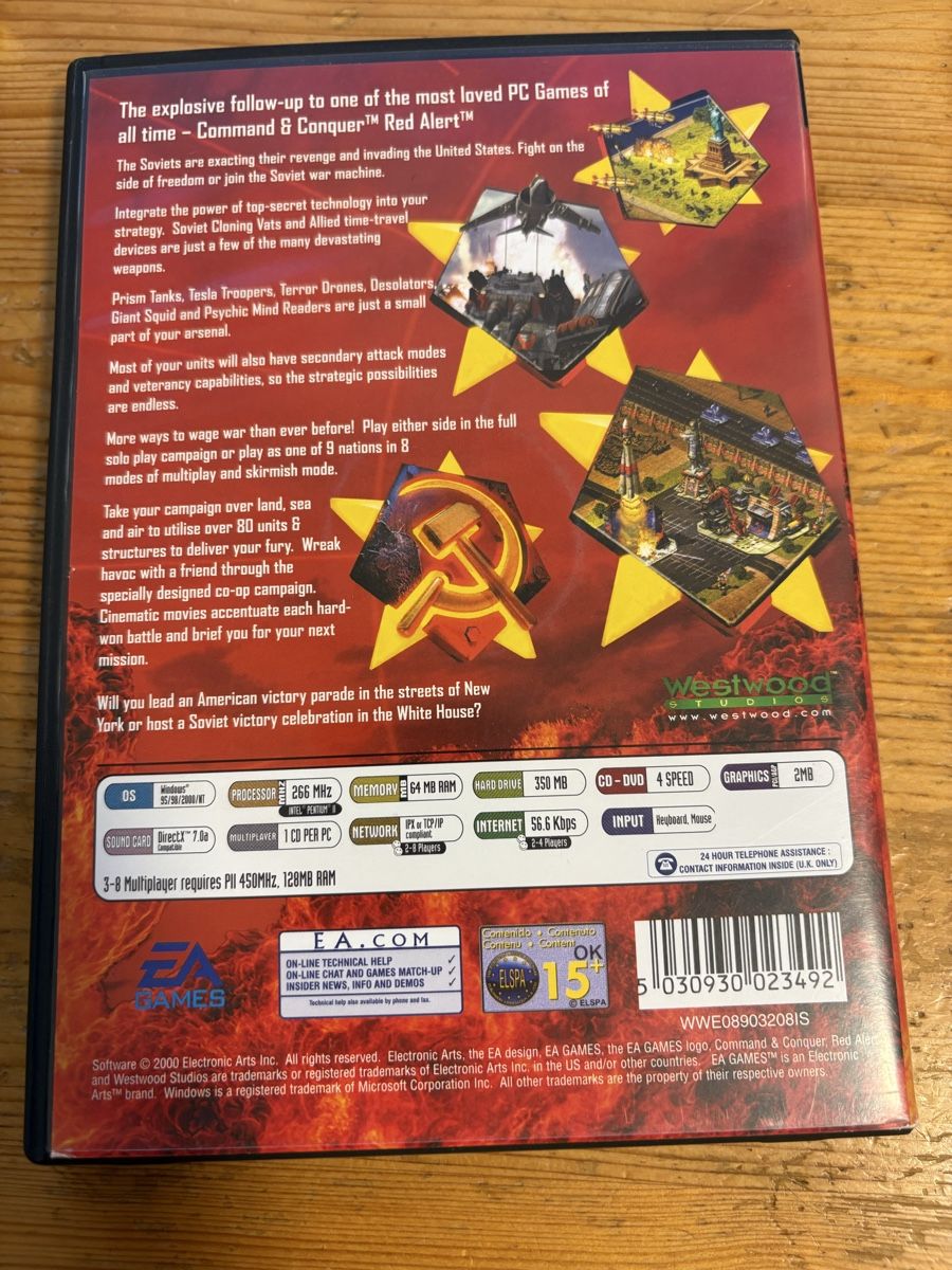 Jeux: PC Game: Command & Conquer: Red Alert 2 - CIB – D'occasion à Märstetten par fury_psg 1