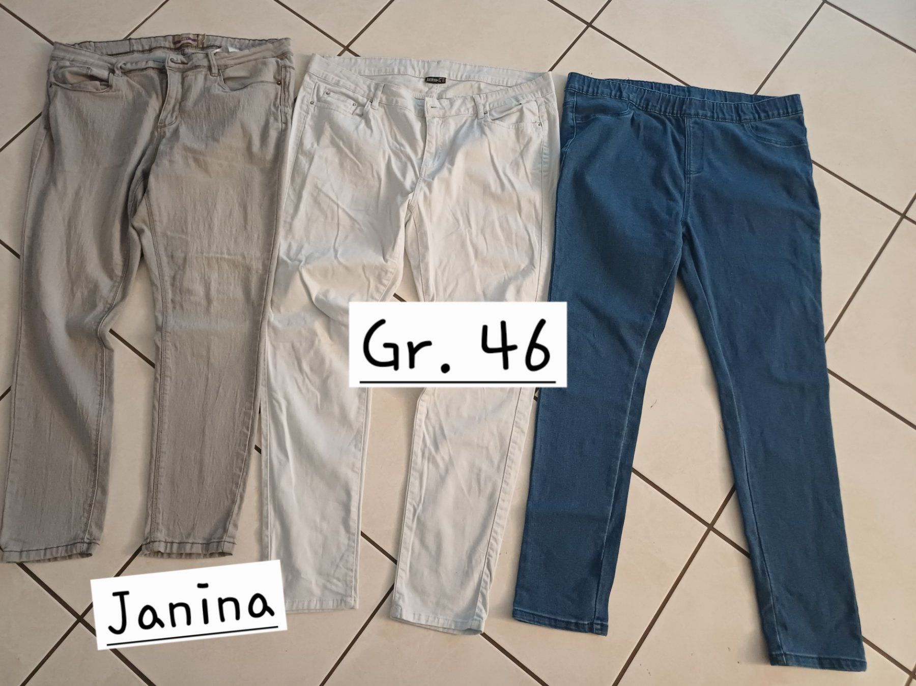 Jeans: Jeans Gr. 46, 4 Stück – Usato da Dietwil venduto da dari2008