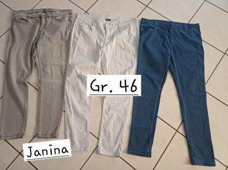 Jeans Gr. 46, 4 Stück