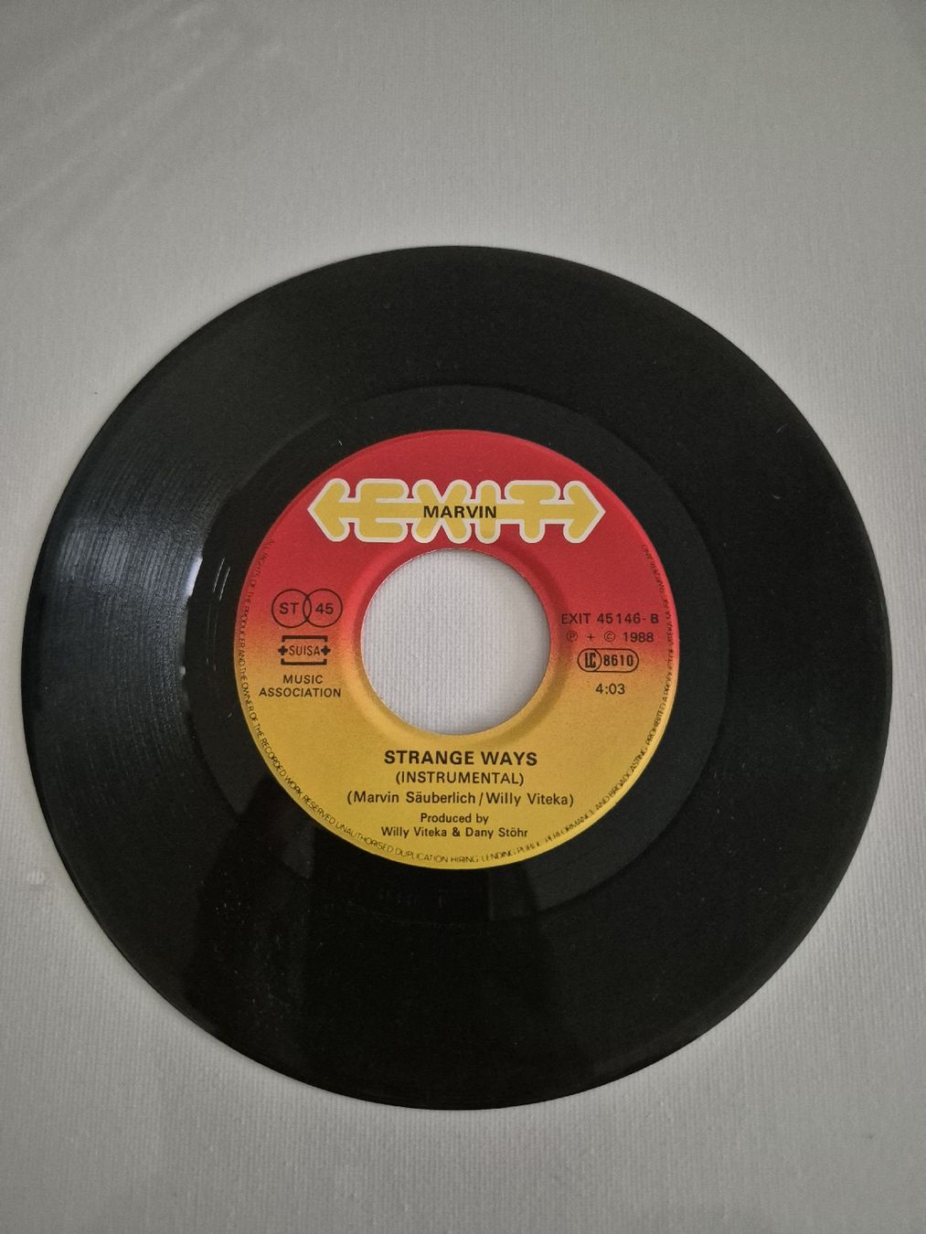 Dischi in vinile: Marvin  - Strange Ways - Single 7 , CH – Nuovo (secondo la descrizione) da Uster venduto da newwave0 4