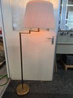 Stehlampe Messing verstellbar 157cm guter Zustand