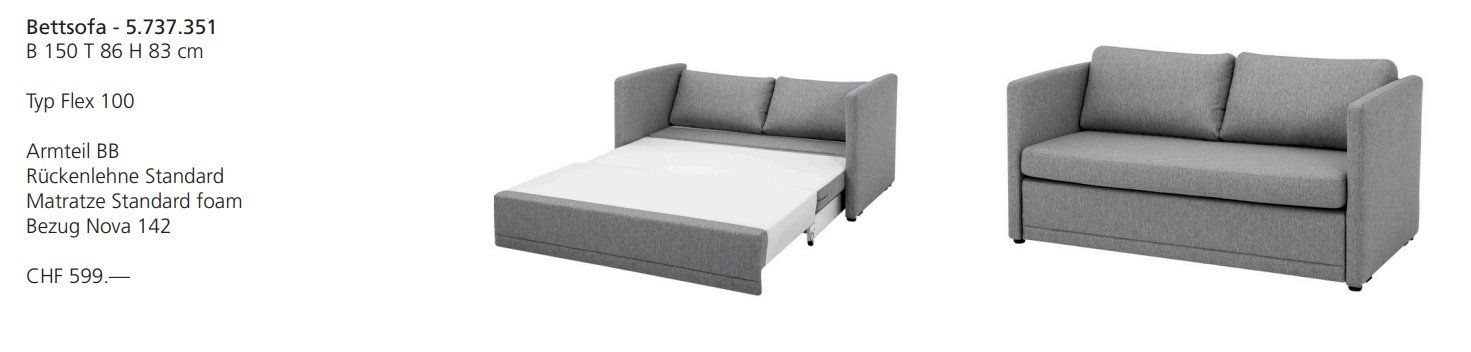 Livique Sofas: Bettsofa Livique – D'occasion à Ittigen par sar_xc8k 6