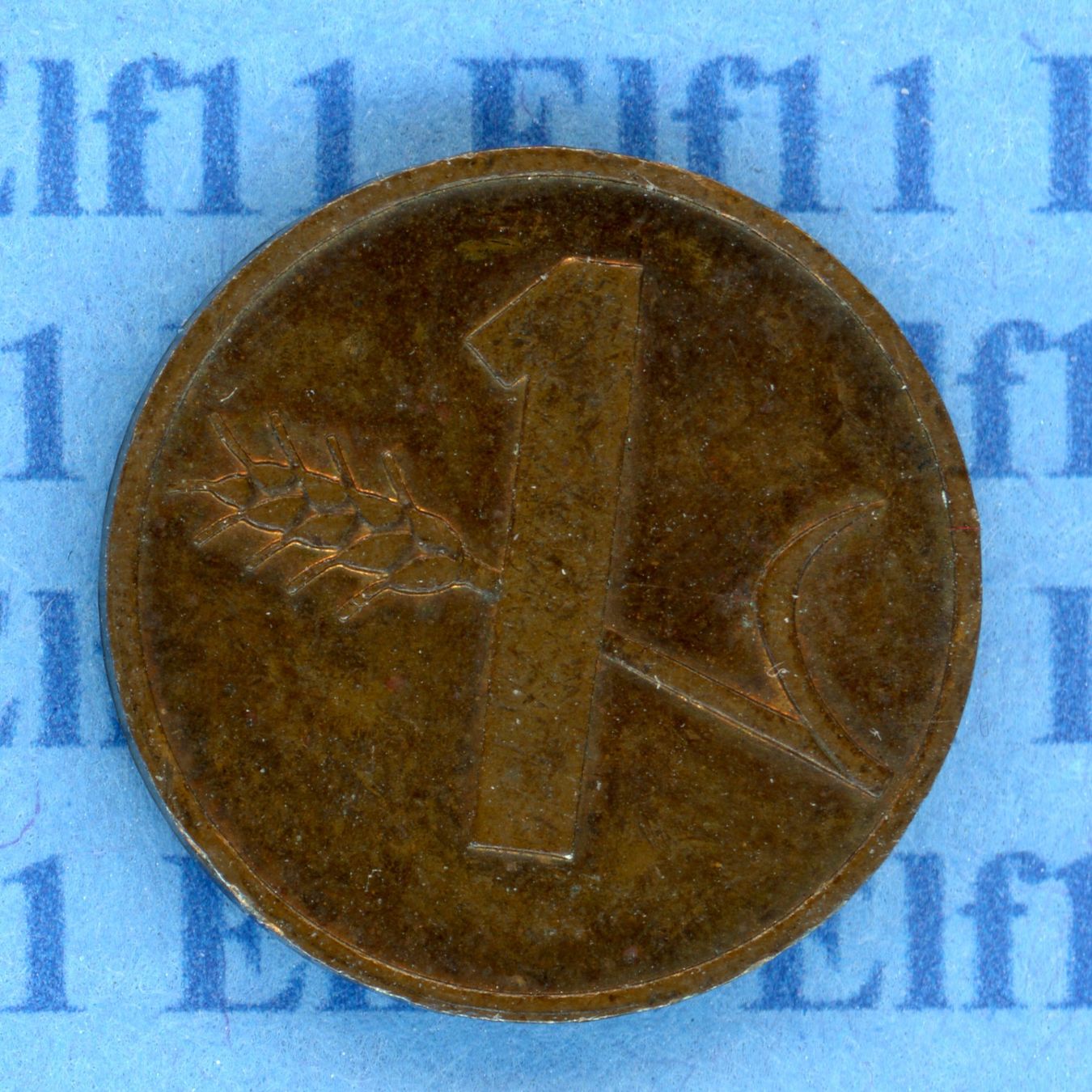 Alle Münzen: CHF___0.01 1976 -vz 1 Rappen – Gebraucht aus Widnau von Elf11 1