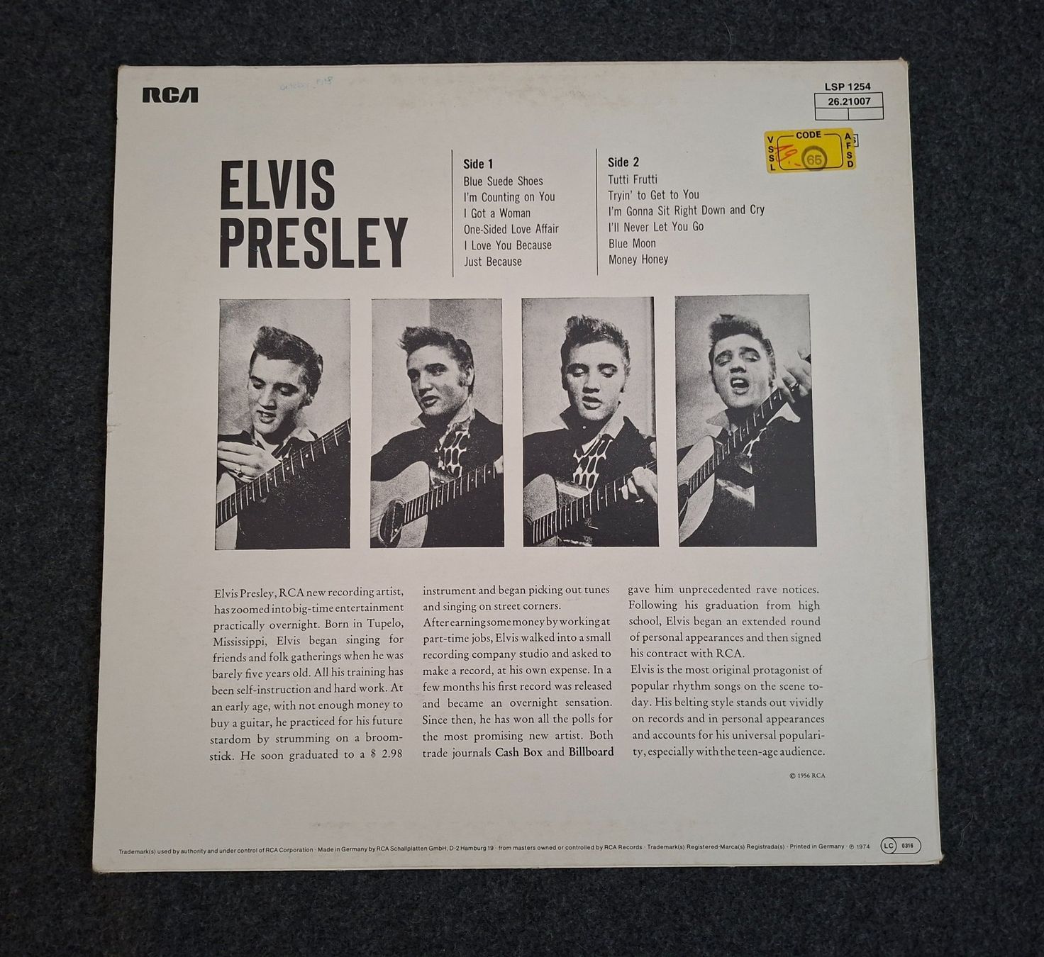 Dischi in vinile: Elvis Presley, LP – Usato da Merenschwand venduto da lea61 1