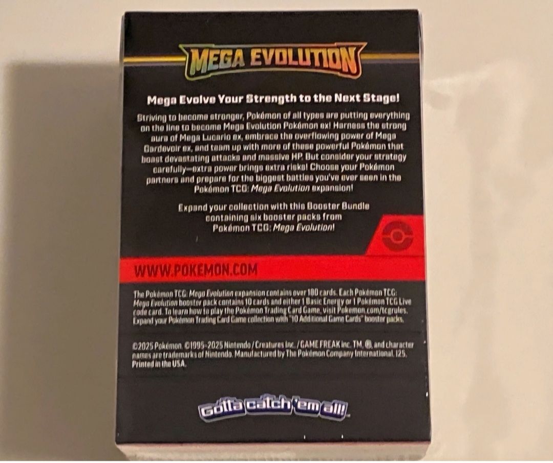 Pokémon Carte collezionabili: Pokémon Mega Evolution Bundle – Nuovo e nell'imballaggio originale da Winterthur venduto da VZ123 1