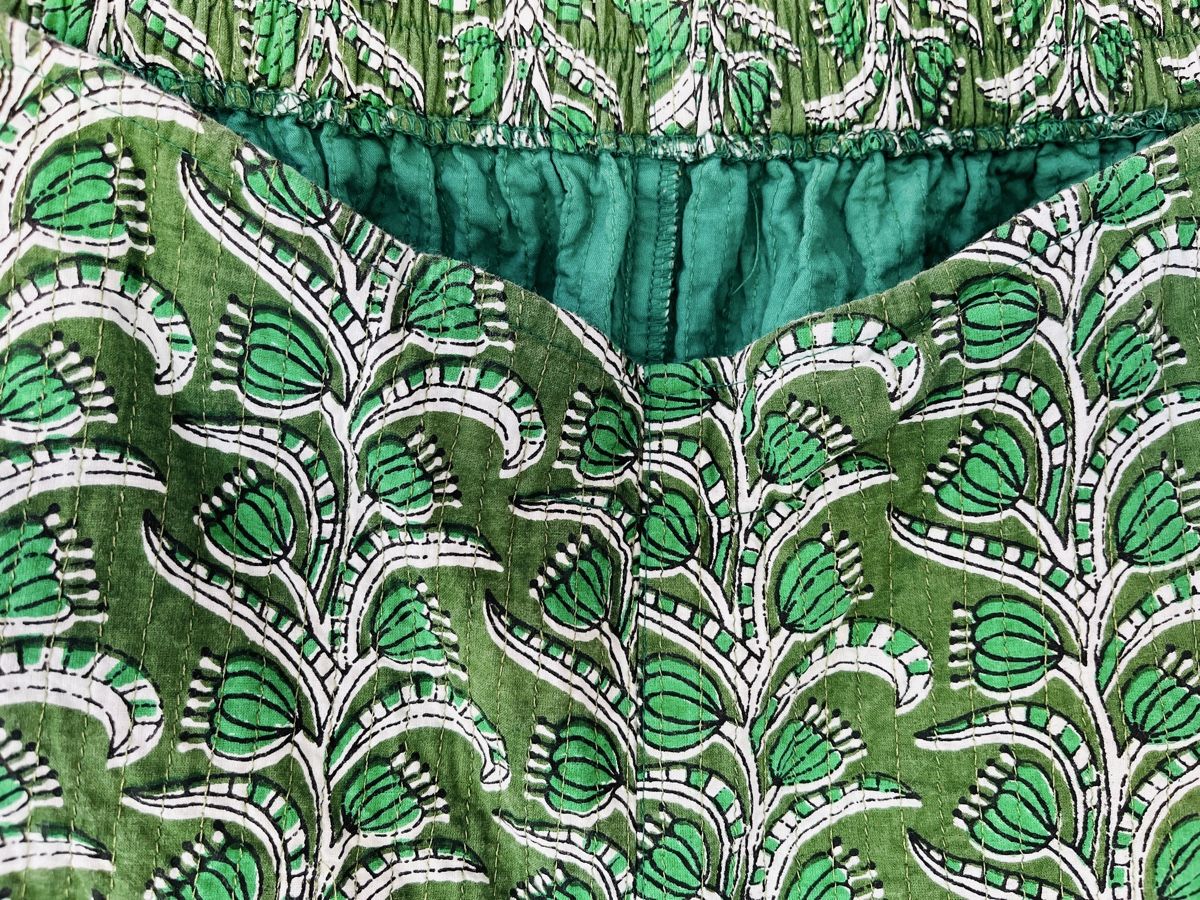Pigiami: Hand Block quilted pajama organic cotton – Nuovo e nell'imballaggio originale da Chiasso venduto da Pat_chuli 3