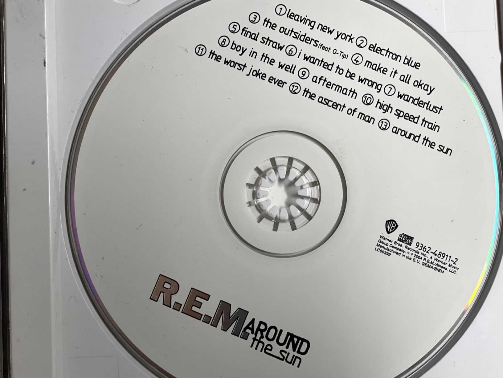CD: R.E.M-Around The Sun – Usato da Muri b. Bern venduto da AdidasCollector 3