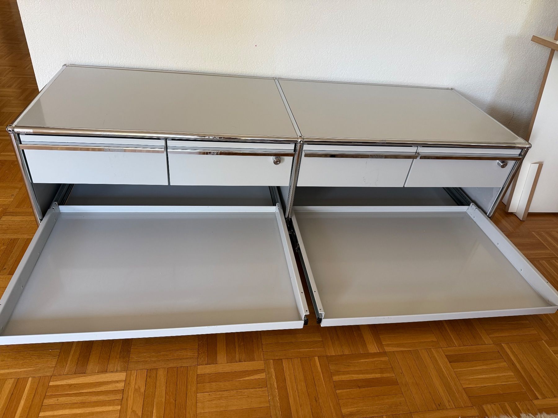 USM Étagères: USM Haller sideboard with drawers – Neuf (Voir description) à st prex par magdalenaonline 5