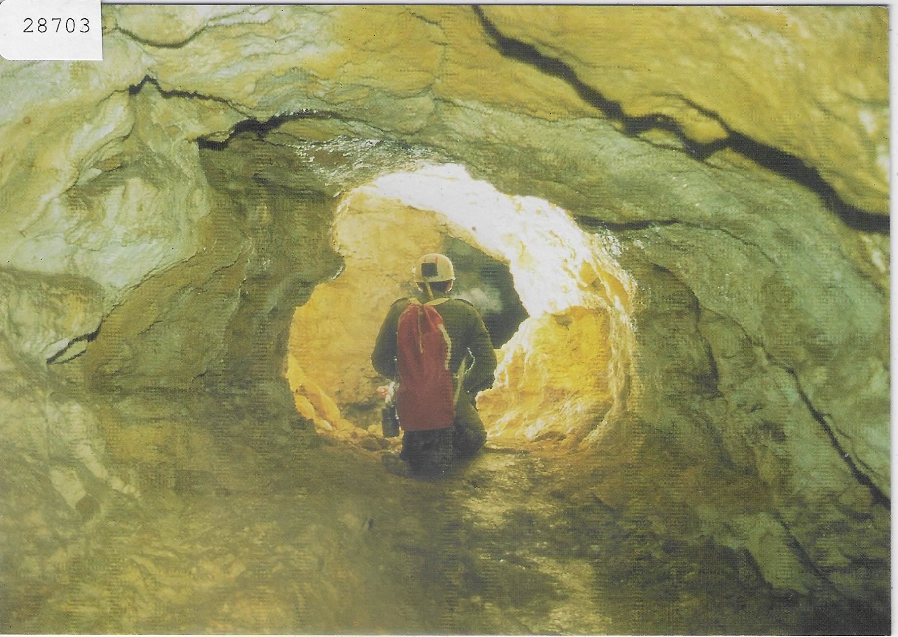 Cartoline postali: Nidlenloch - Riesenhöhlensystem – Usato da Ettingen venduto da Kartenplanet