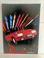 Brochure Citroen BX 1986 14E/14RE 16RS/16TRS 19GT/19D/19TRD