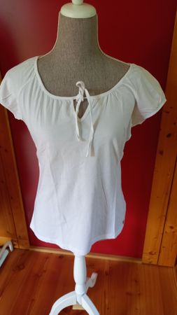 Damen T-Shirt weiss Grösse 42 Street One guter Zustand