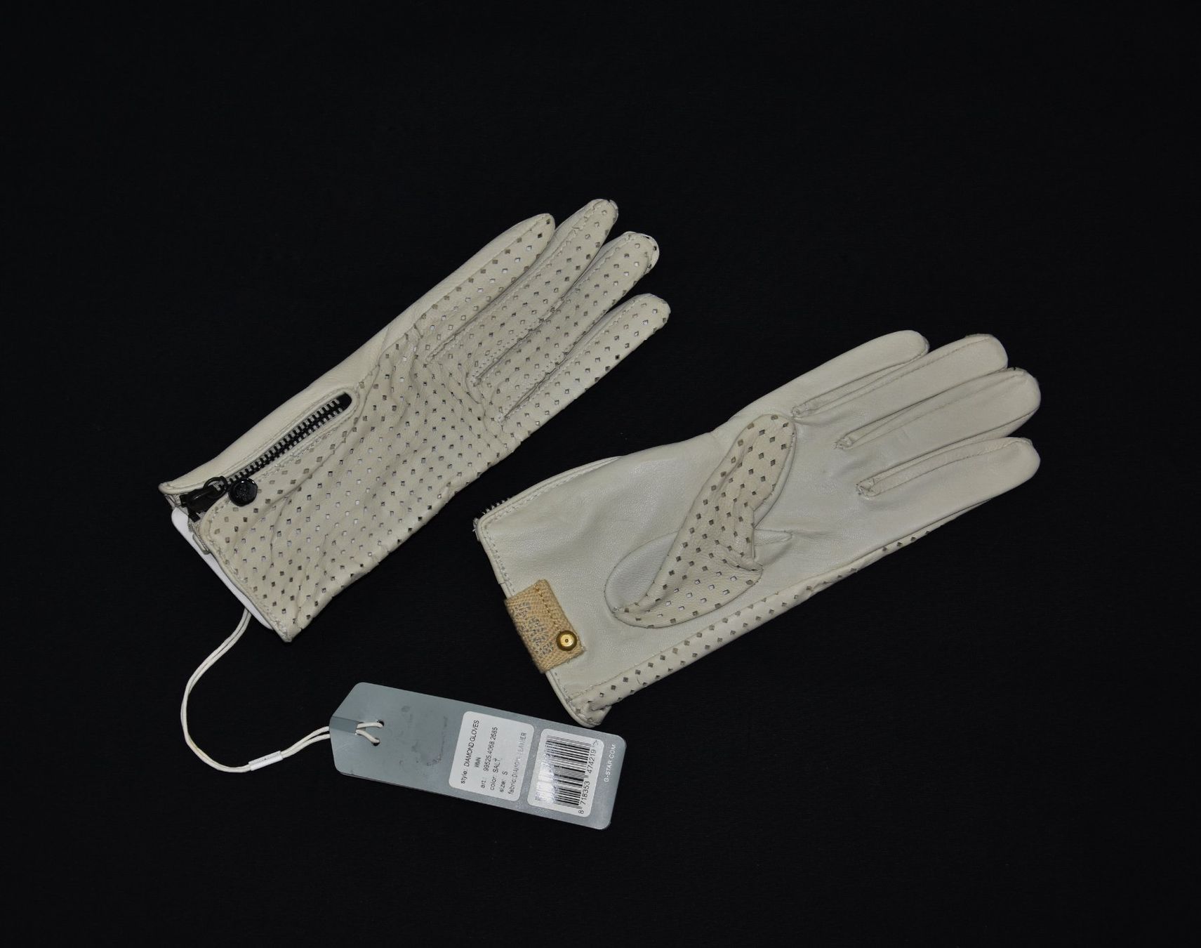 Guanti & manicotti: G Star Raw  Damen Handschuhe / Echtes Leder/beige /Gr.S – Nuovo e nell'imballaggio originale da Wohlenschwil venduto da EddieS-Outlet 1