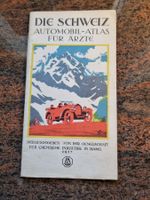 Originaler Automobil Atlas Schweiz für Ärzte, Jahr 1927