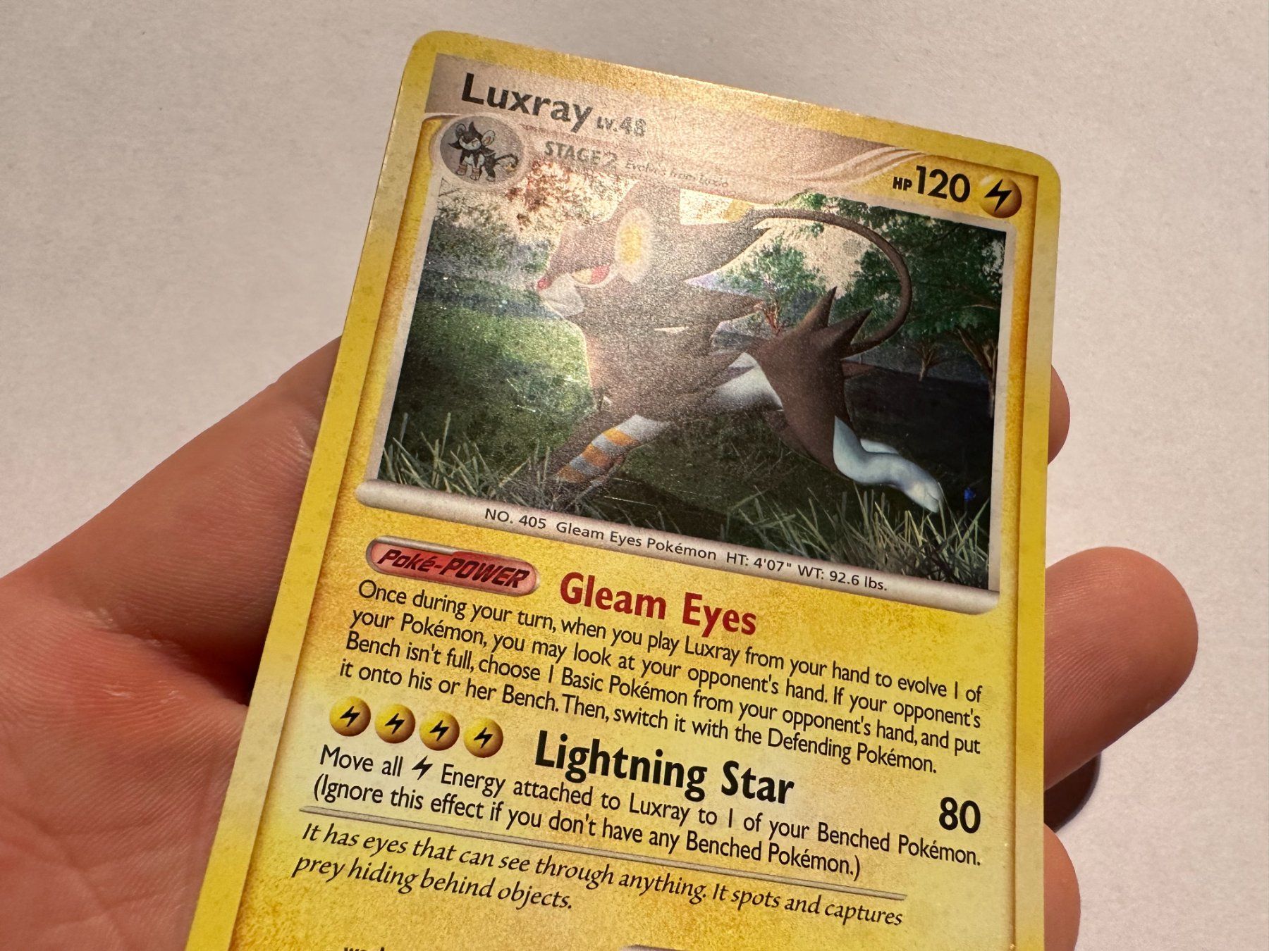 Pokémon Carte collezionabili: Luxray holo bleed Diamond & Pearl Base EN – Usato da Hagendorn venduto da Pokecollectorch 2
