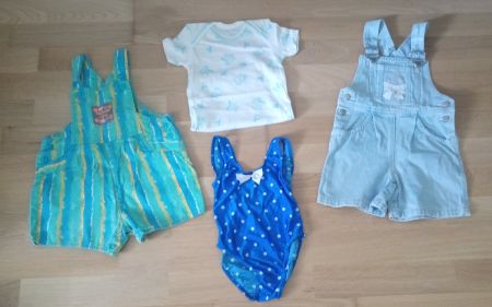 Mädchen-Kleiderpaket, Sommer, Gr. 86