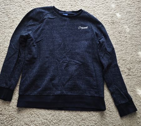 Sweatshirt Jack and Jones blau meliert Grösse L