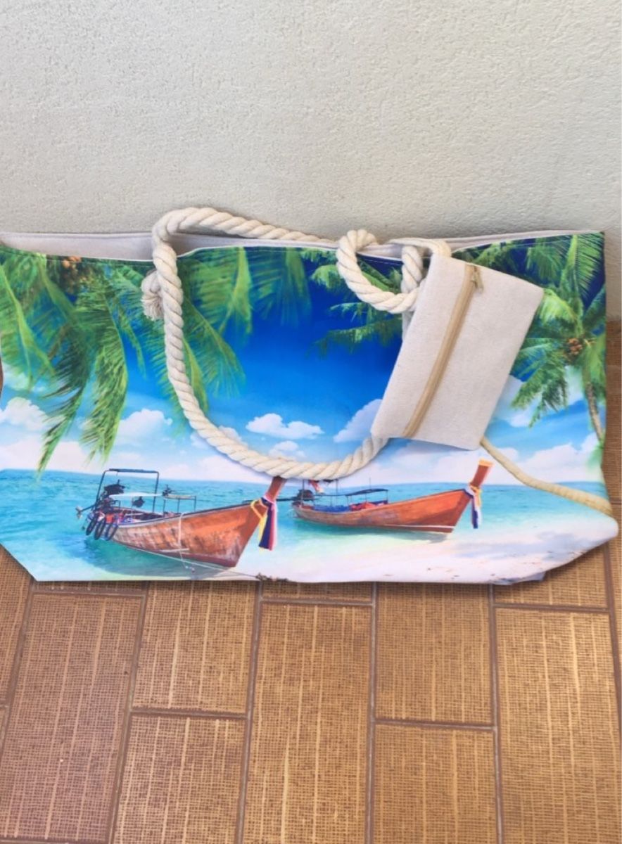 Taschen: Bade/Strand - Tasche mit Portemonnaie  – Neu (gemäss Beschreibung) aus Wangen b. Olten von Finolino28
