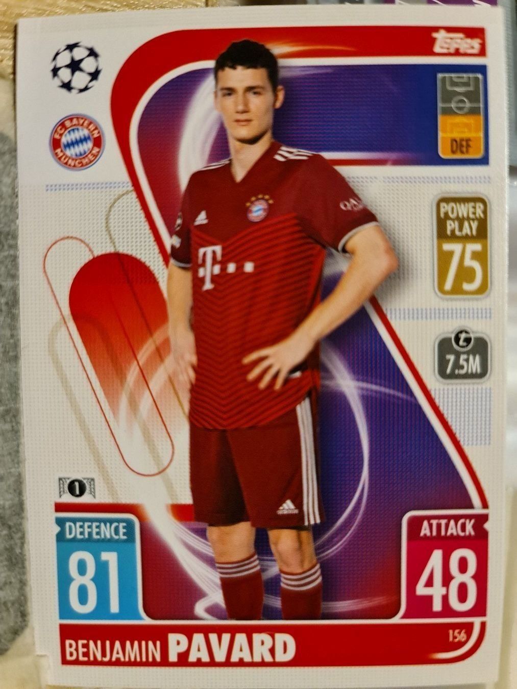 Topps Sammelbilder & Trading cards: Topps Match Attax 156 – Gebraucht aus Dintikon von Prime-shop