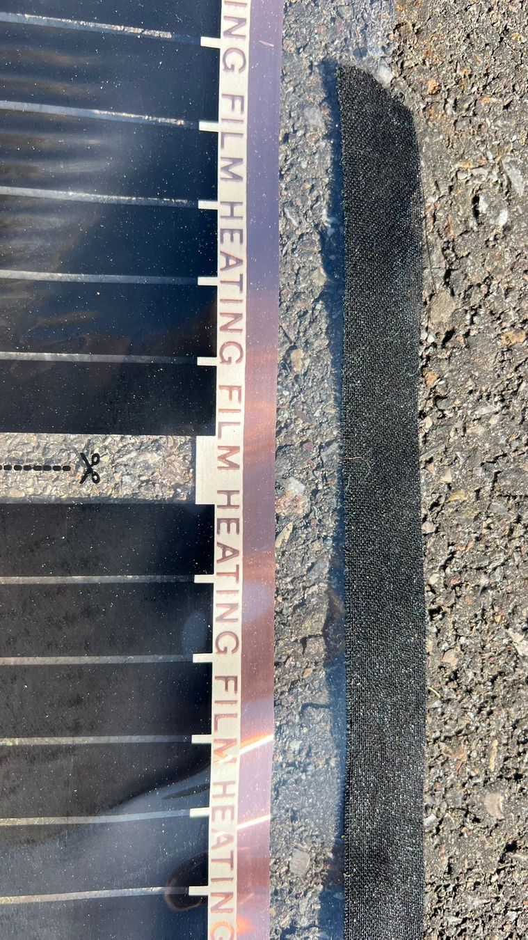 Heizgeräte: Heatingbro - Wärmefolie 230V, defekt – Defekt aus Döttingen von Schlei 1