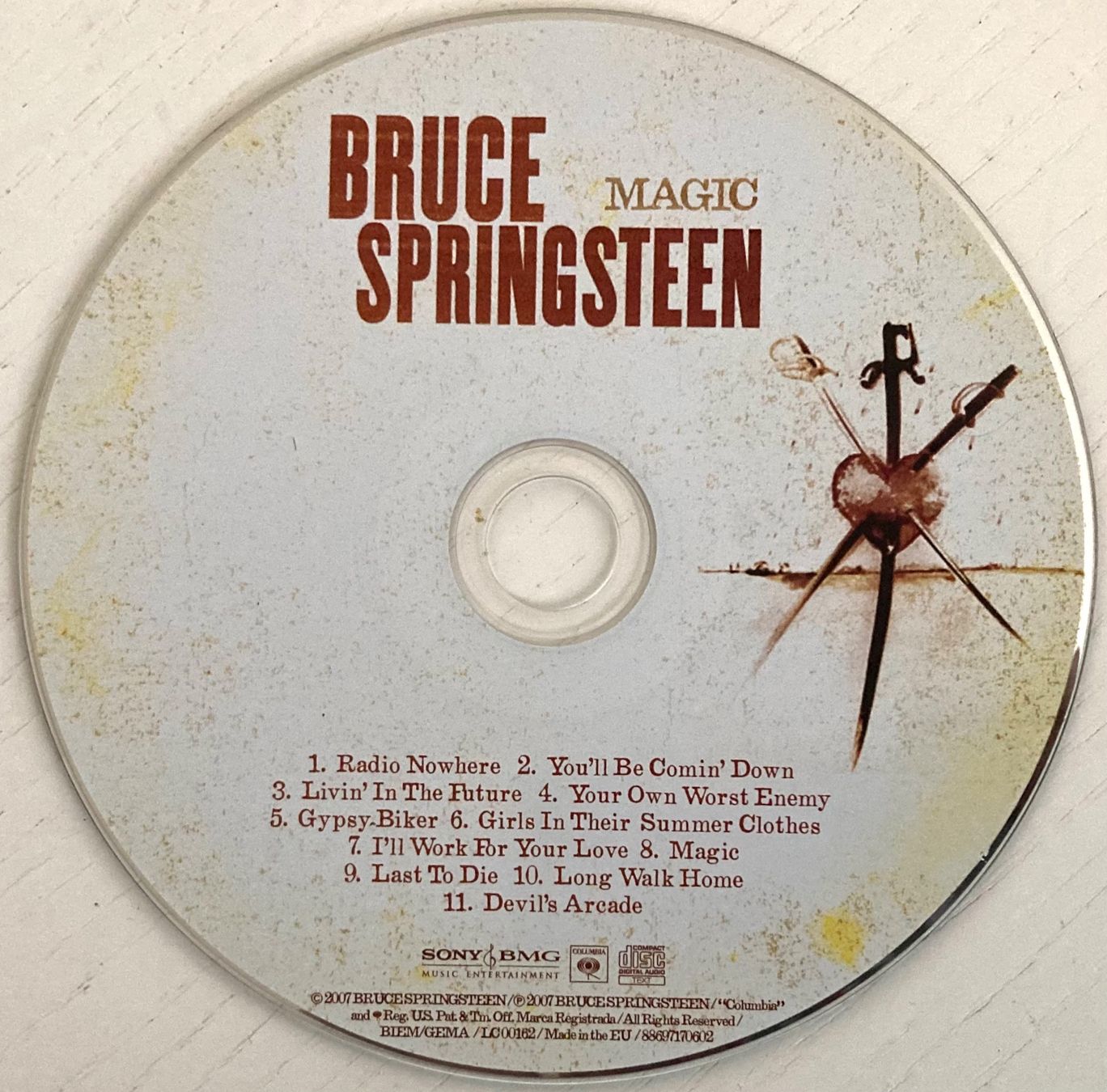 CD: BRUCE SPRINGSTEEN - MAGIC – Usato da Poliez-Pittet venduto da Newtown-Records 4