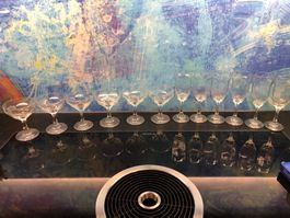 Sektgläser Likörgläser Glasi Hergiswil Sarnerglas Gläserset