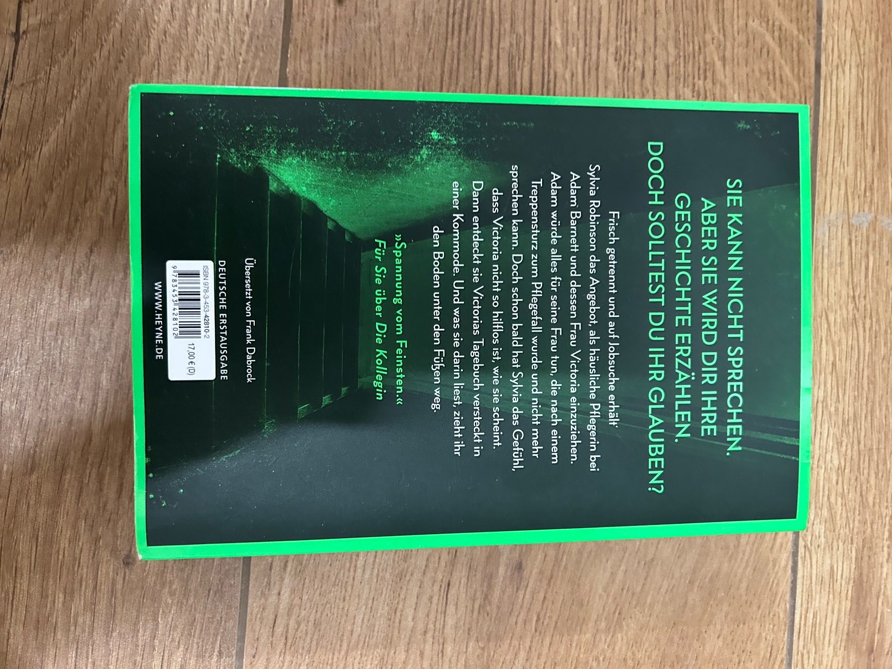 Livres: Buch Die Ehefrau Freida McFadden – D'occasion à Leuzigen par Zoey2014 1