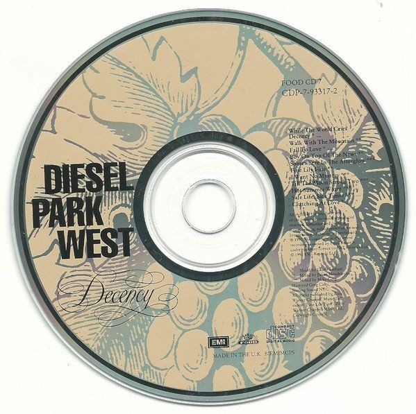 CD: Diesel Park West – Decency – Usato da Brittnau venduto da Zibu 2