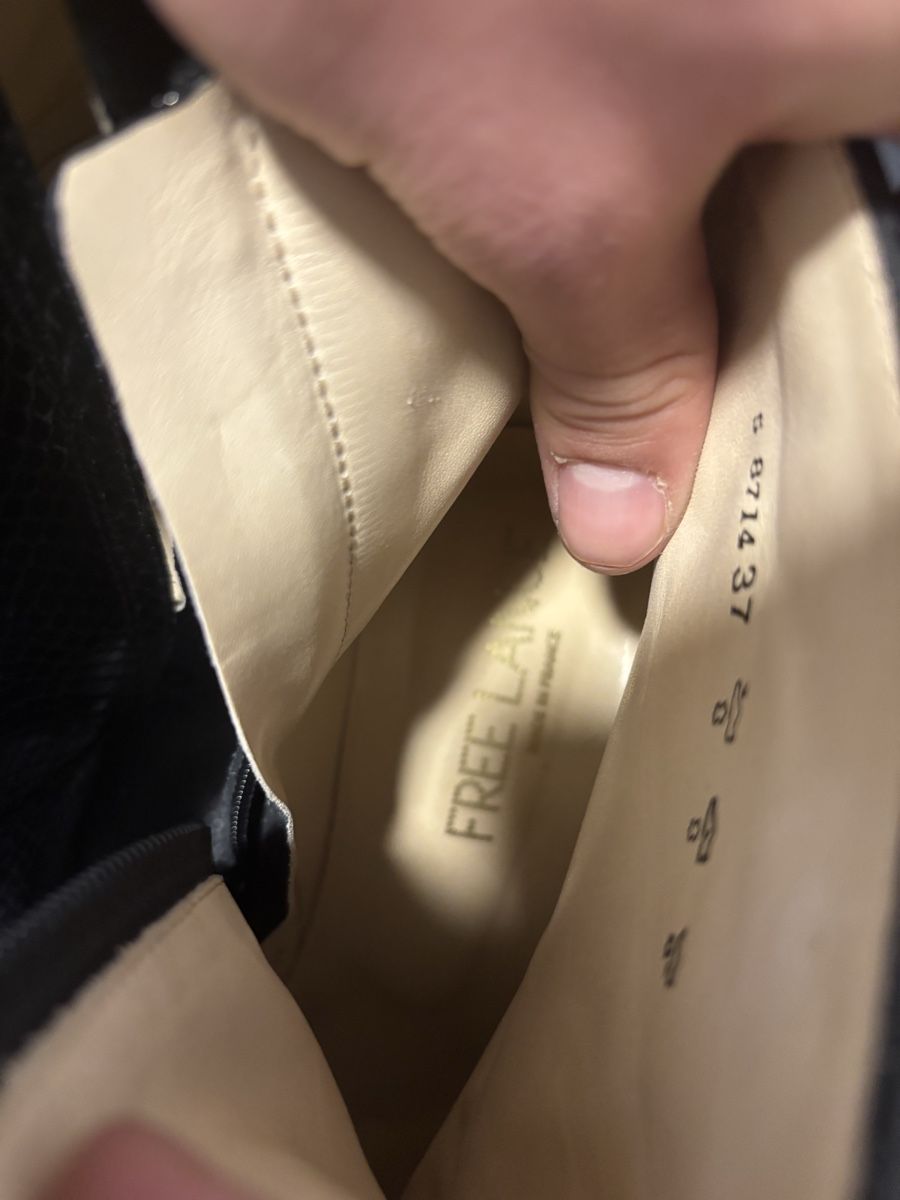 Scarpe da donna: Free Lance Black Leather Boots – Usato da Chur venduto da Cuteclothes7k 2